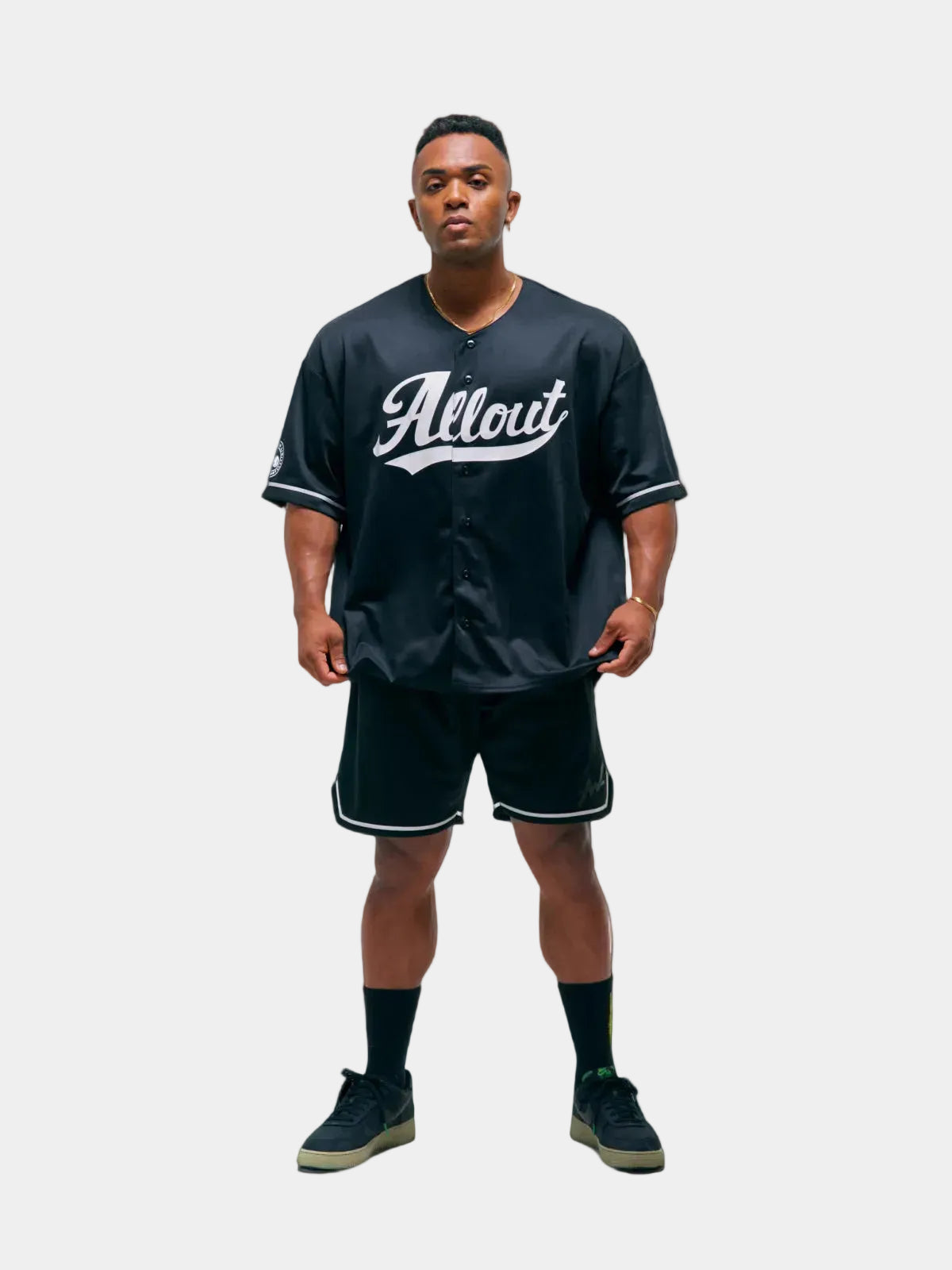 BASEBALL SHIRT(BLACK)