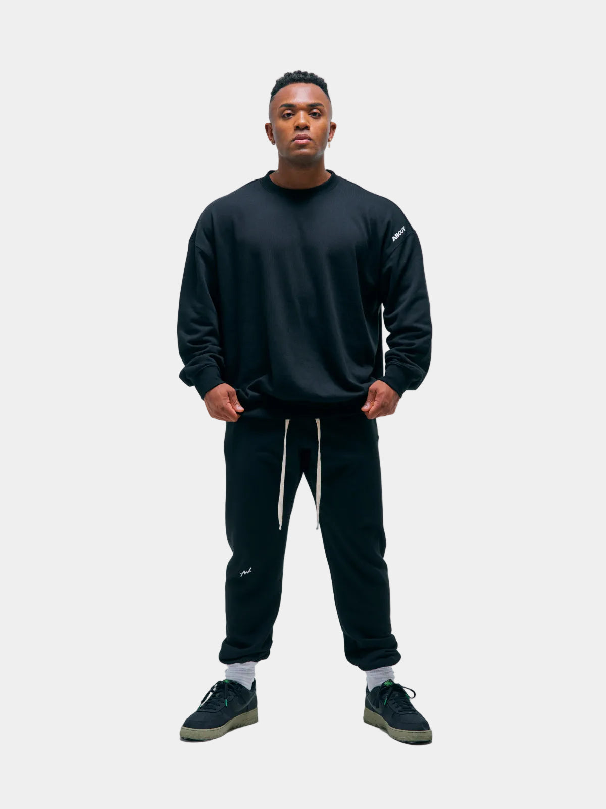 SWEAT PANTS BIG LOGO(BLACK)