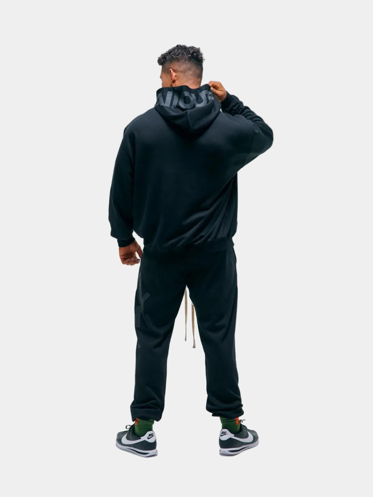 SWEAT PANTS BIG LOGO(BLACK)