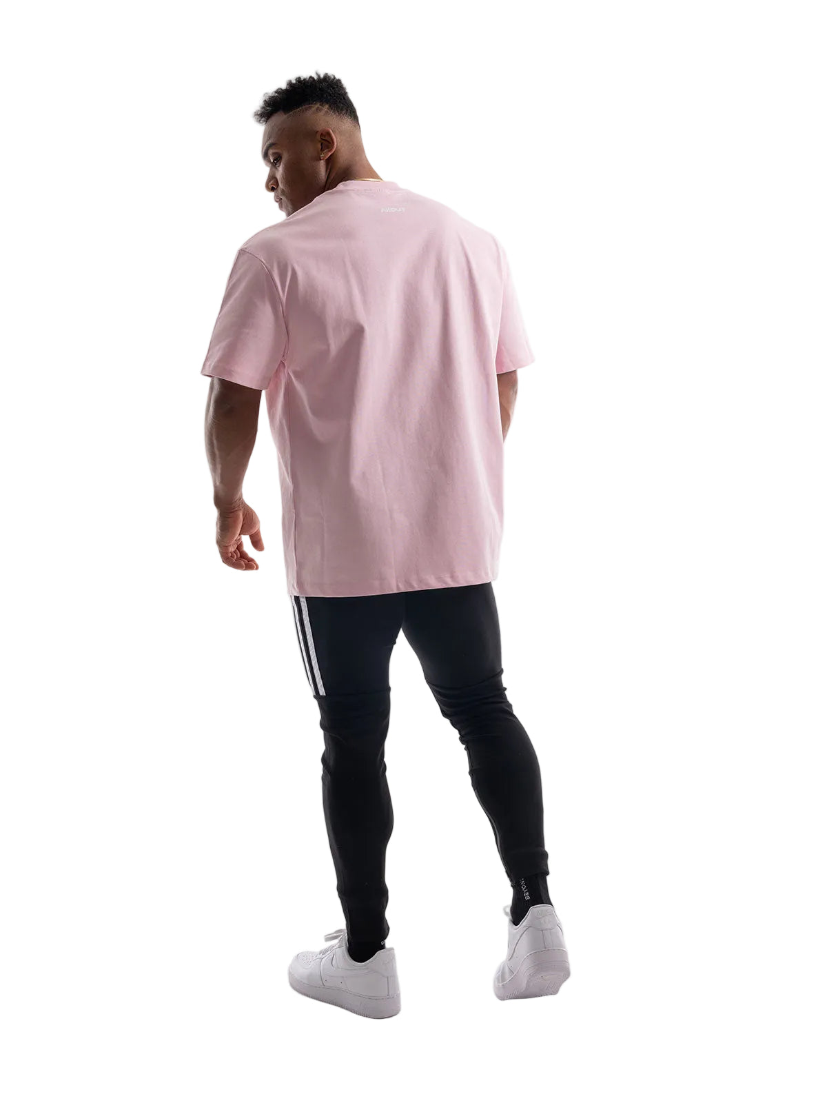 2 LINE STRETCH PANTS(BLACK)