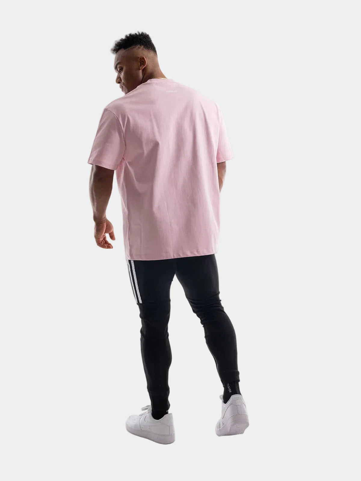 SWEAT PANTS SPRAY (BLACK)