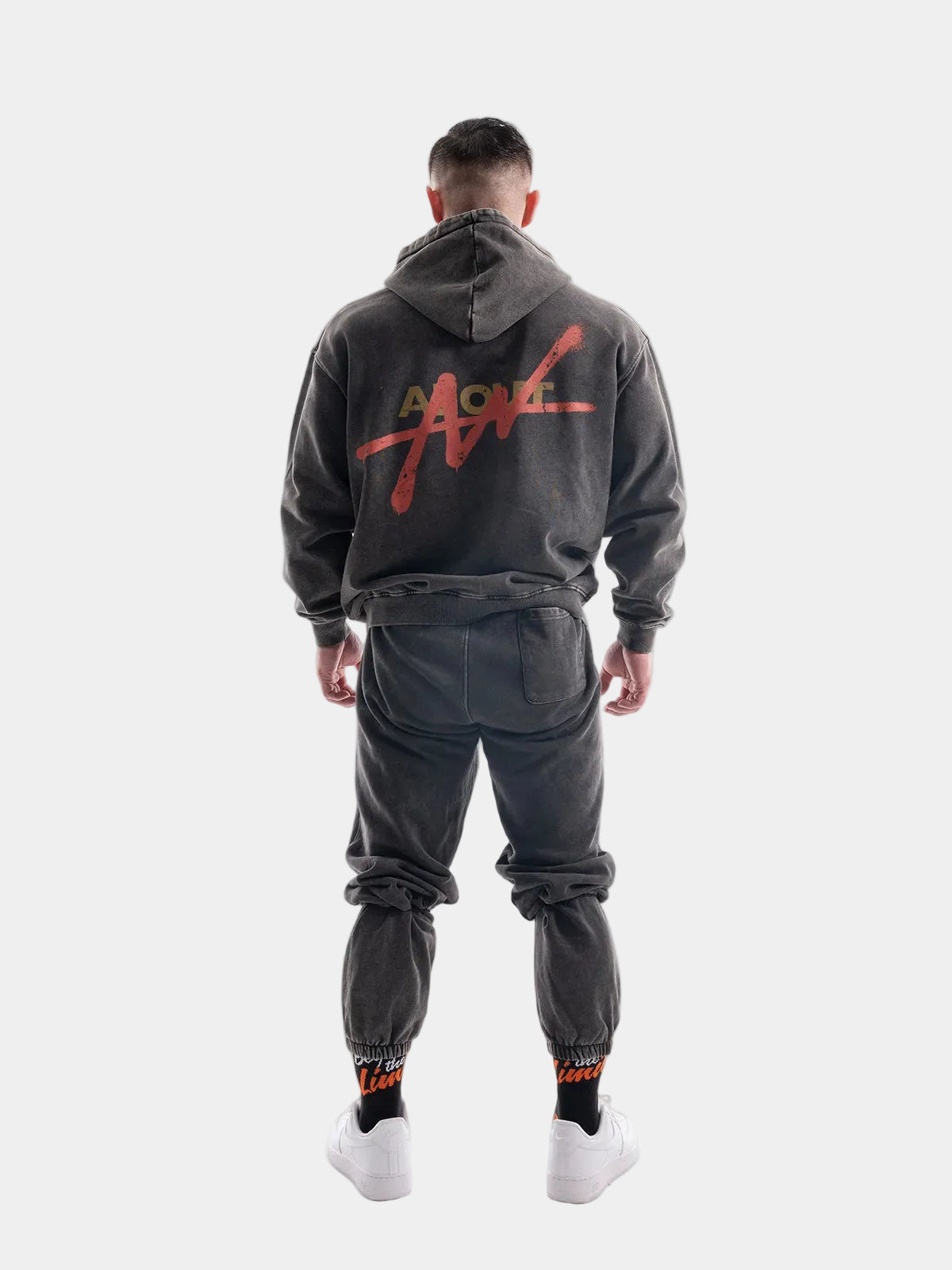 SWEAT HOODIE SPRAY (BLACK)