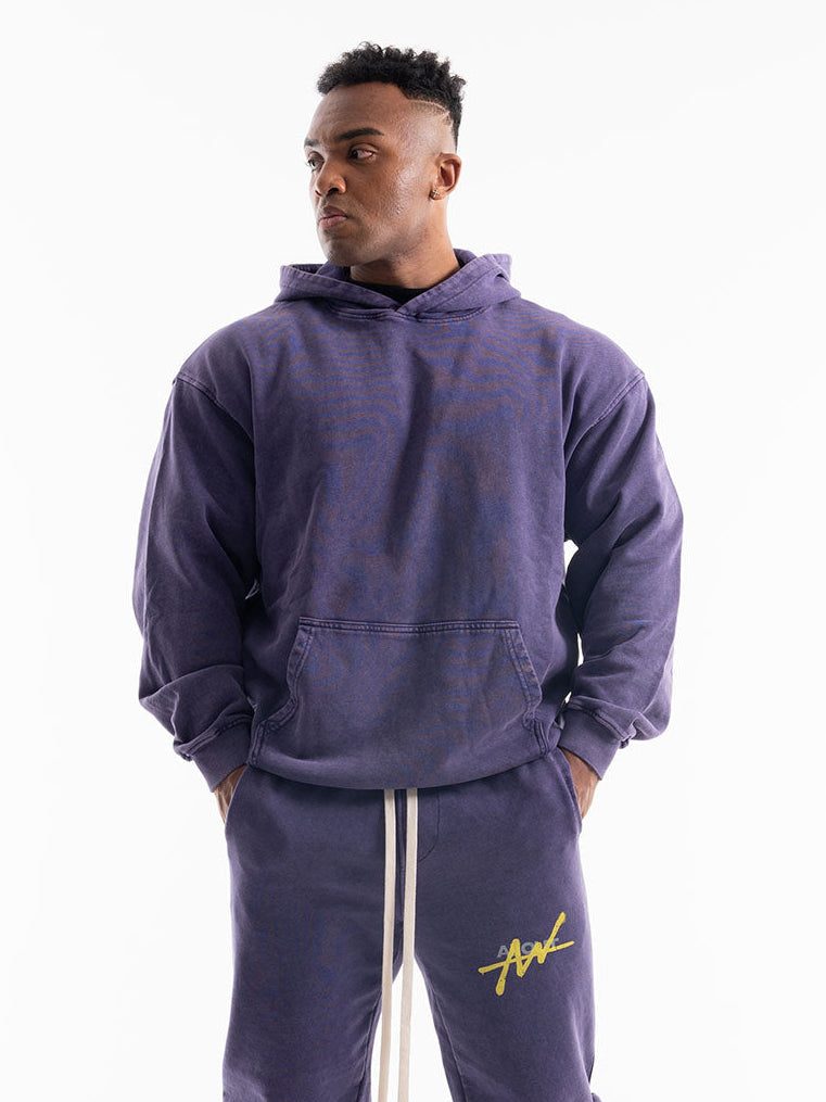 SWEAT HOODIE SPRAY (BLACK)