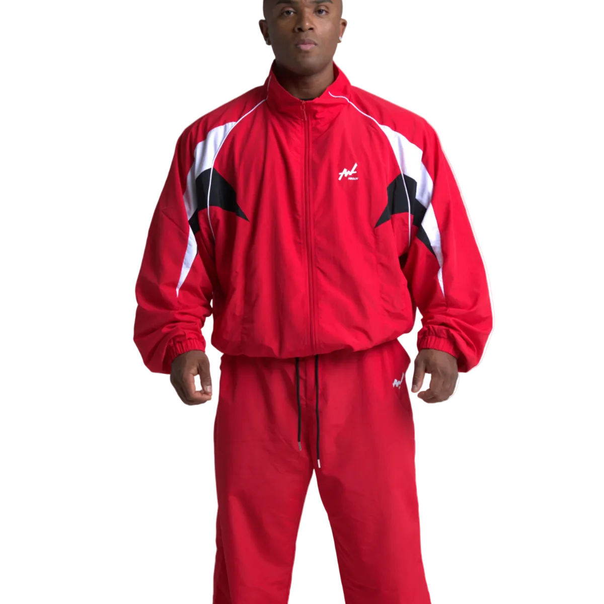 TRACK JACKET WEDGE RED
