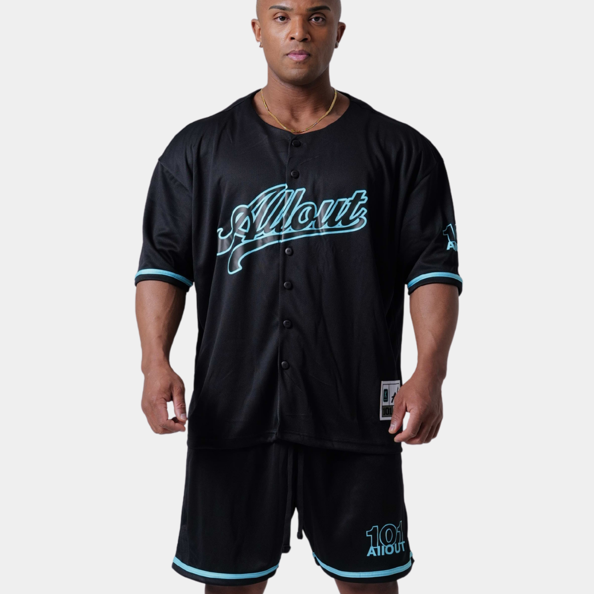 BASEBALL SHIRT LEGACY 101 BLACK