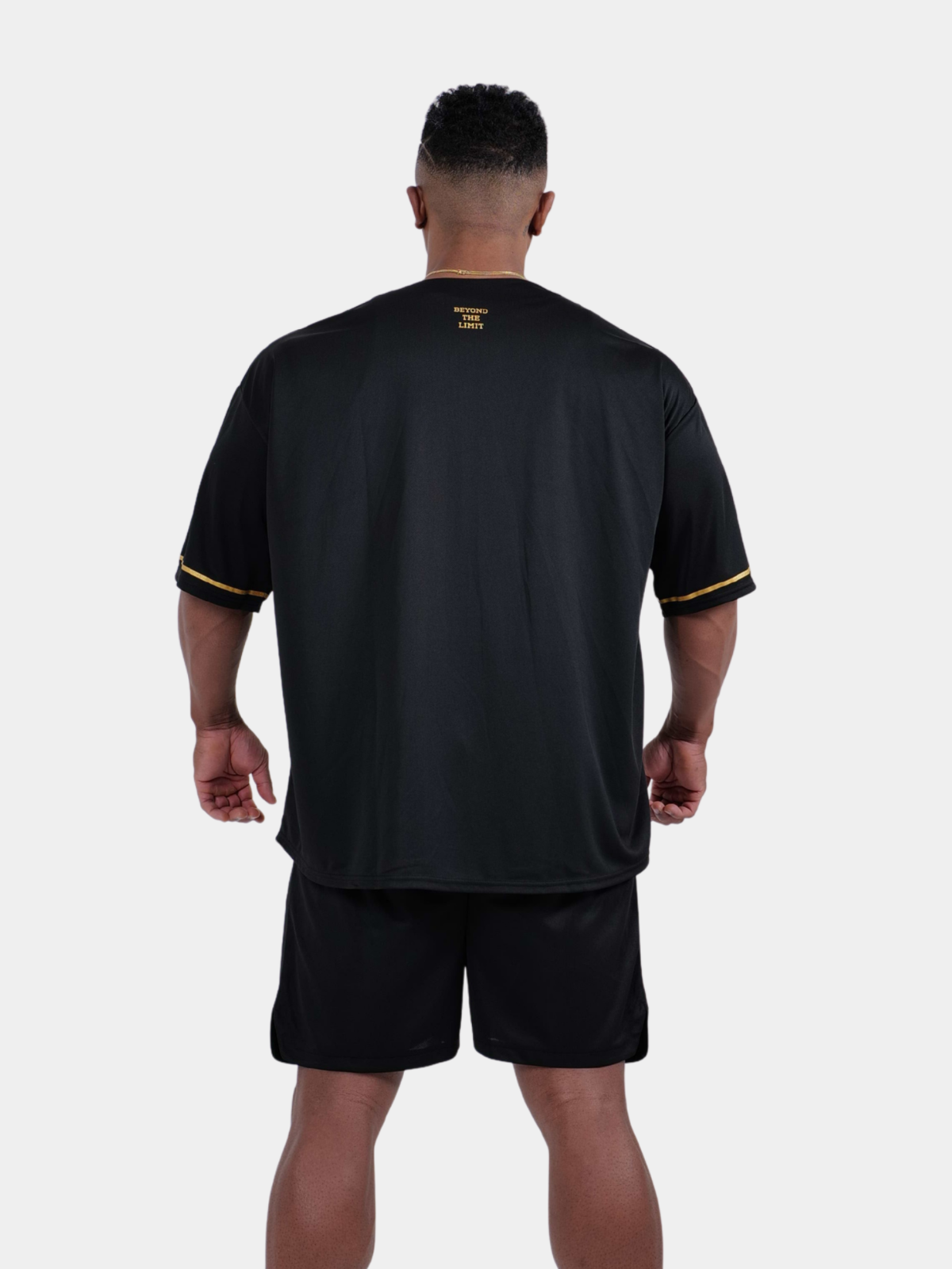 BASEBALL SHIRT BLACK×GOLD