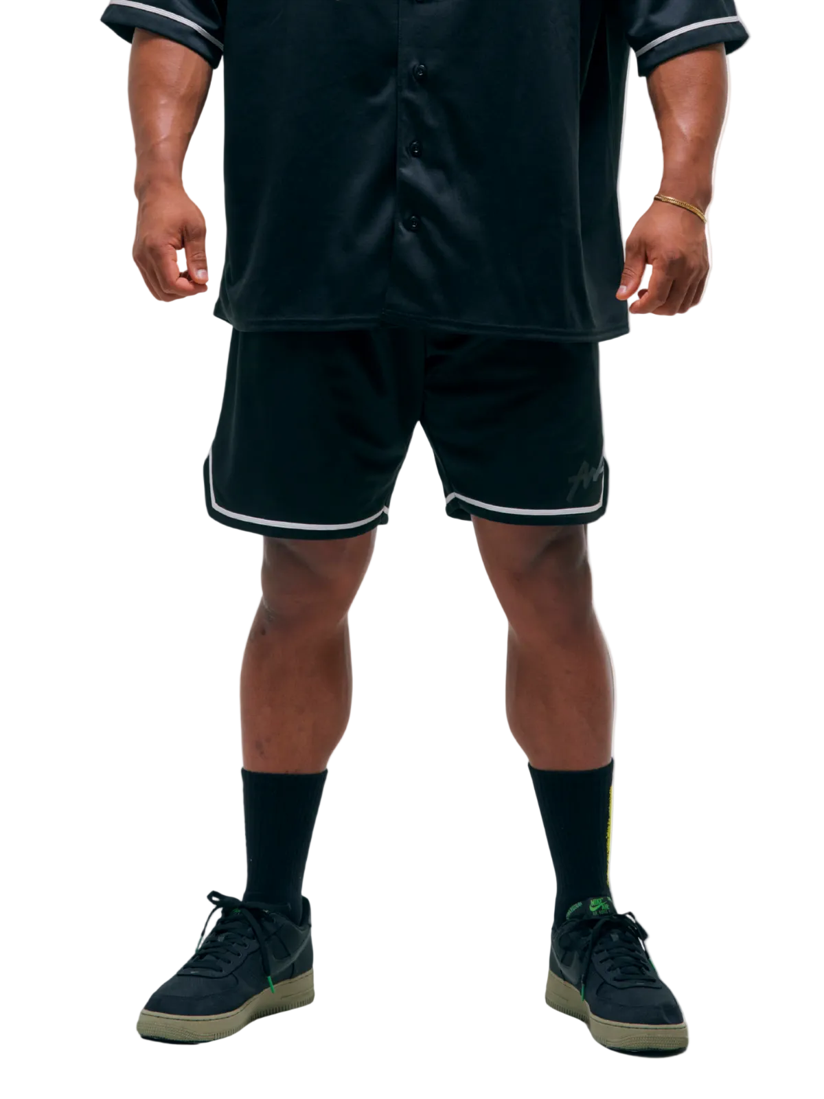 all out ゲームショーツ GAME SHORTS BLACK
