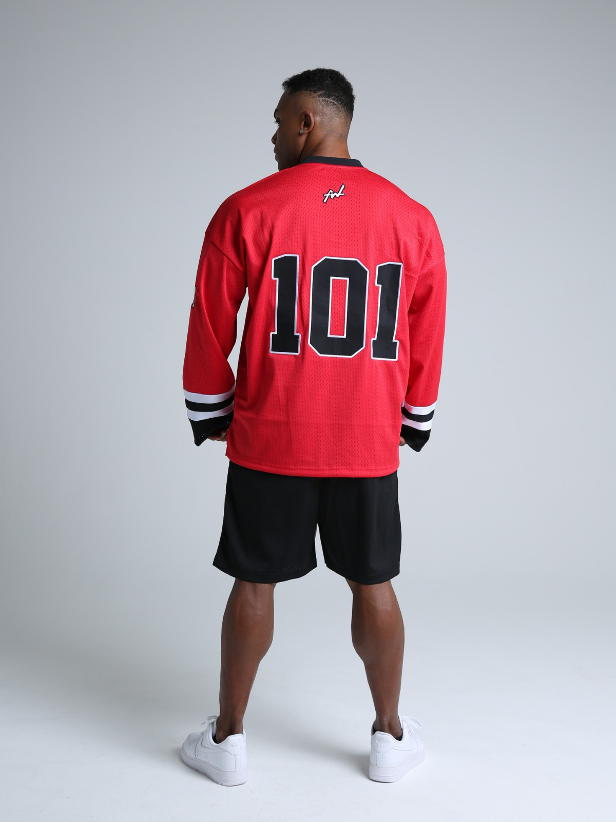 HOCKEY SHIRT STRIVE LONG SLEEVE RED