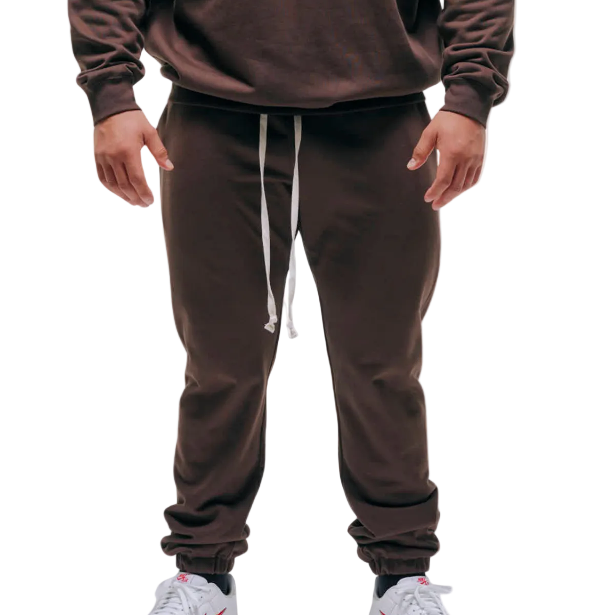 SWEAT PANTS SPRAY（BROWN）