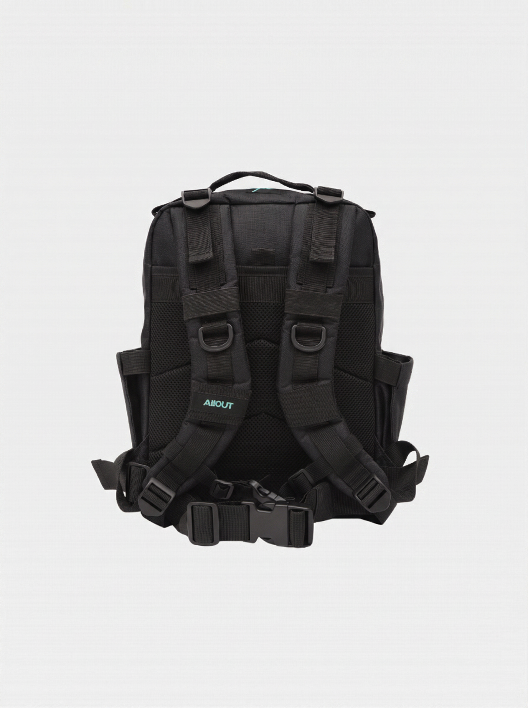 AllOUT BACKPACK 15L BLACK and AQUA