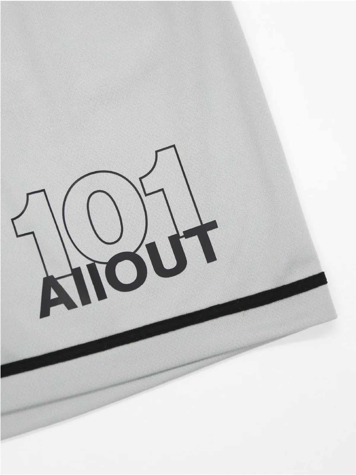 BASEBALL SHIRT GRAY MESH