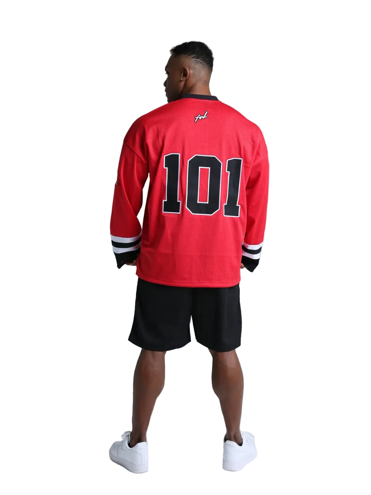 HOCKEY SHIRT STRIVE LONG SLEEVE RED
