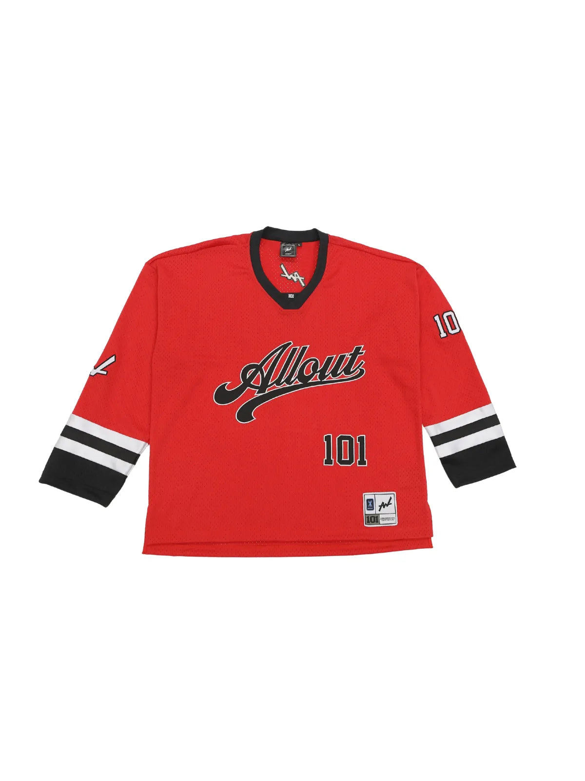HOCKEY SHIRT STRIVE LONG SLEEVE RED