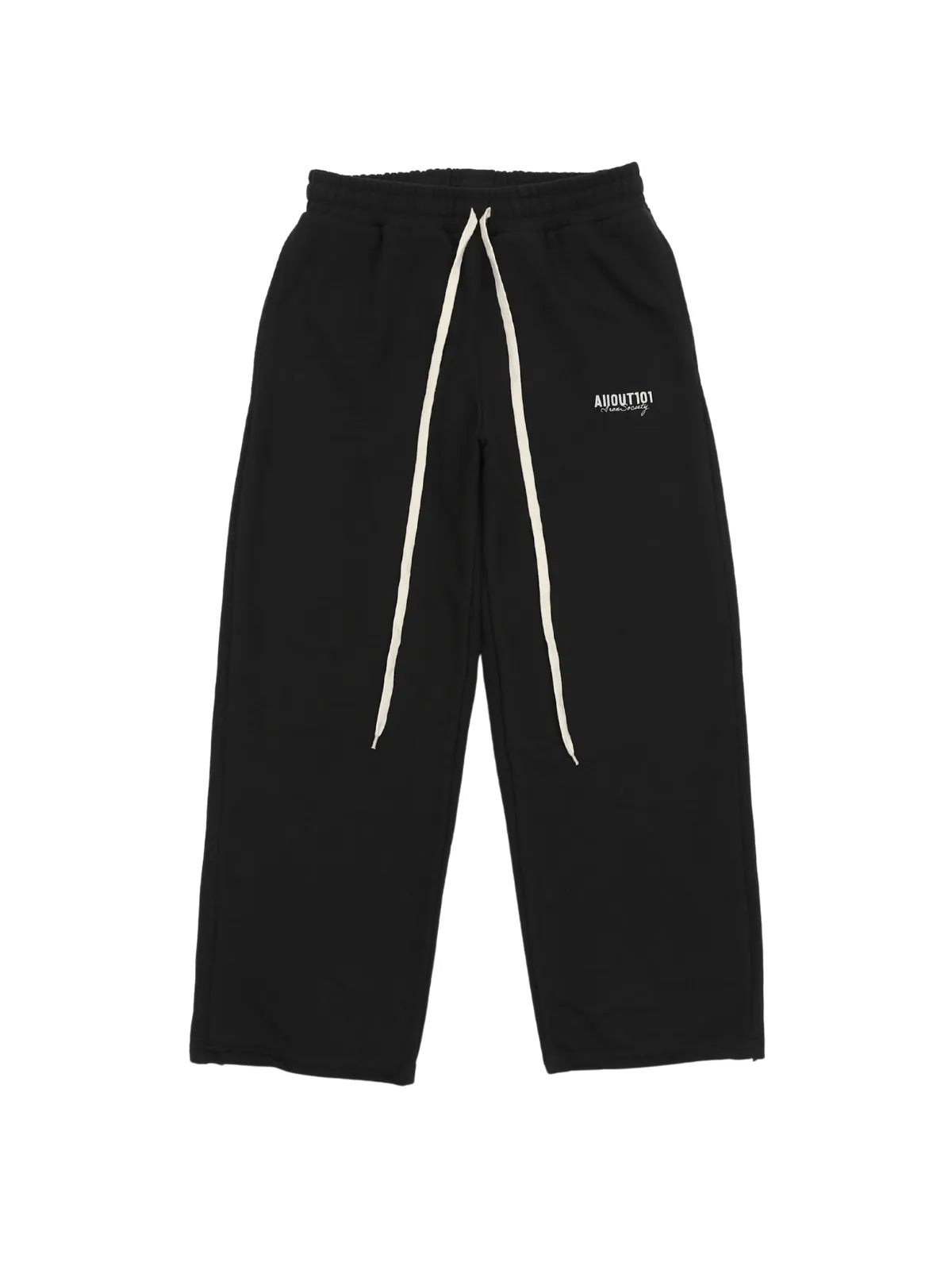 SWEAT PANTS SPRAY (BLACK)
