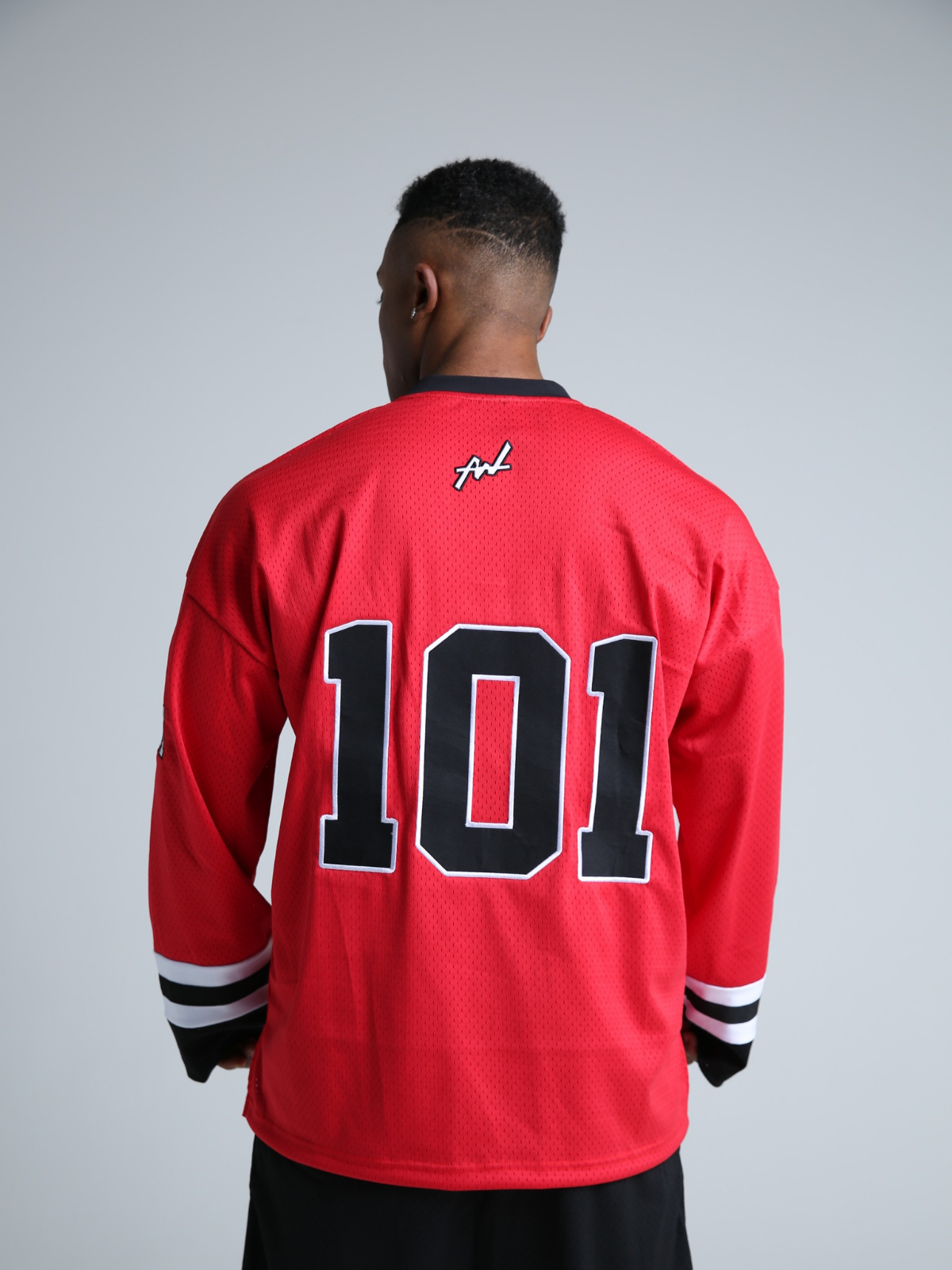 HOCKEY SHIRT STRIVE LONG SLEEVE RED