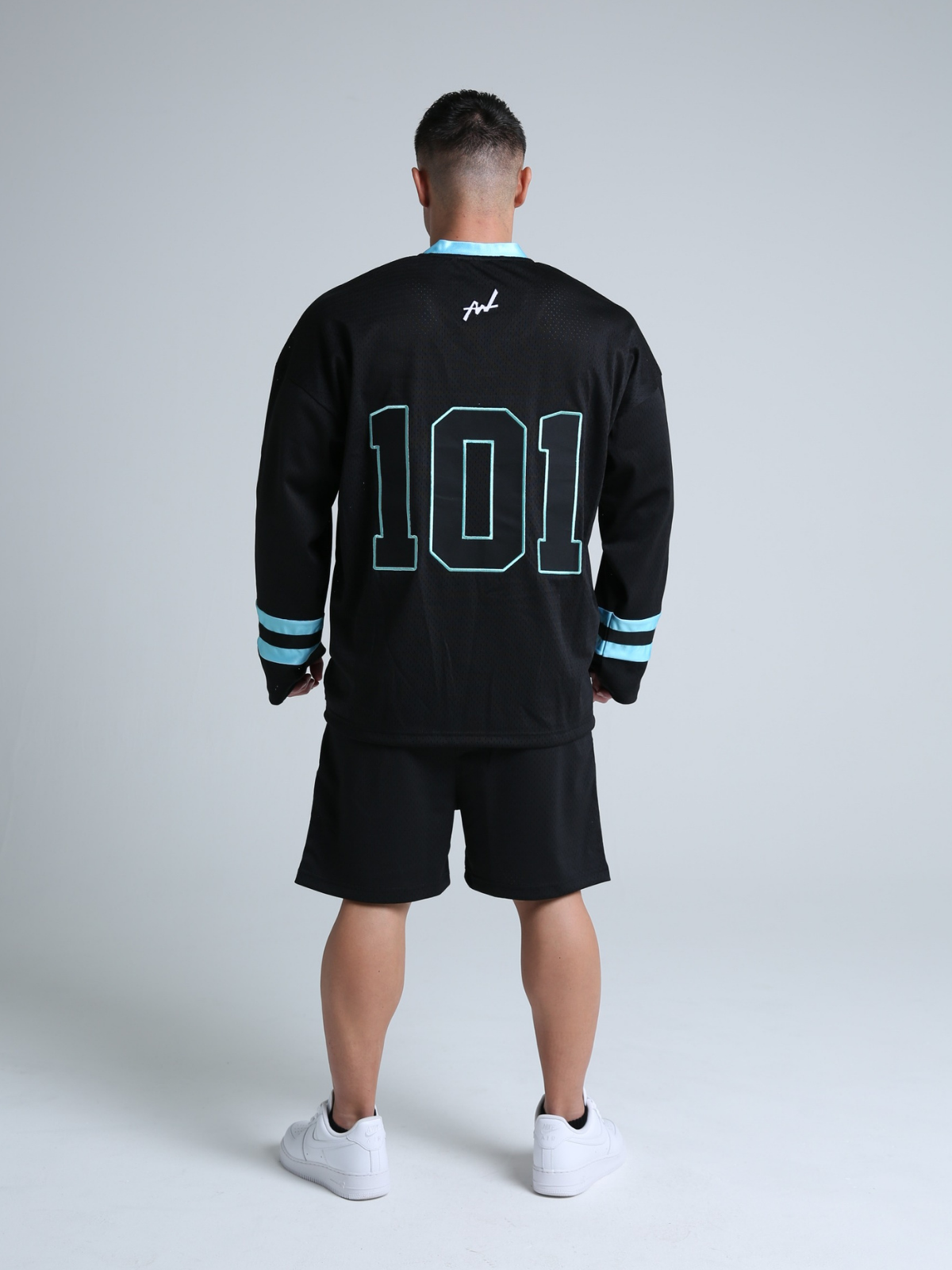 HOCKEY SHIRT STRIVE LONG SLEEVE BLACK