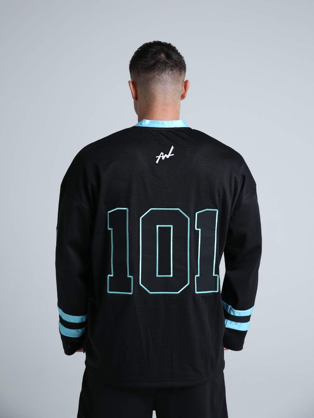 HOCKEY SHIRT STRIVE LONG SLEEVE BLACK