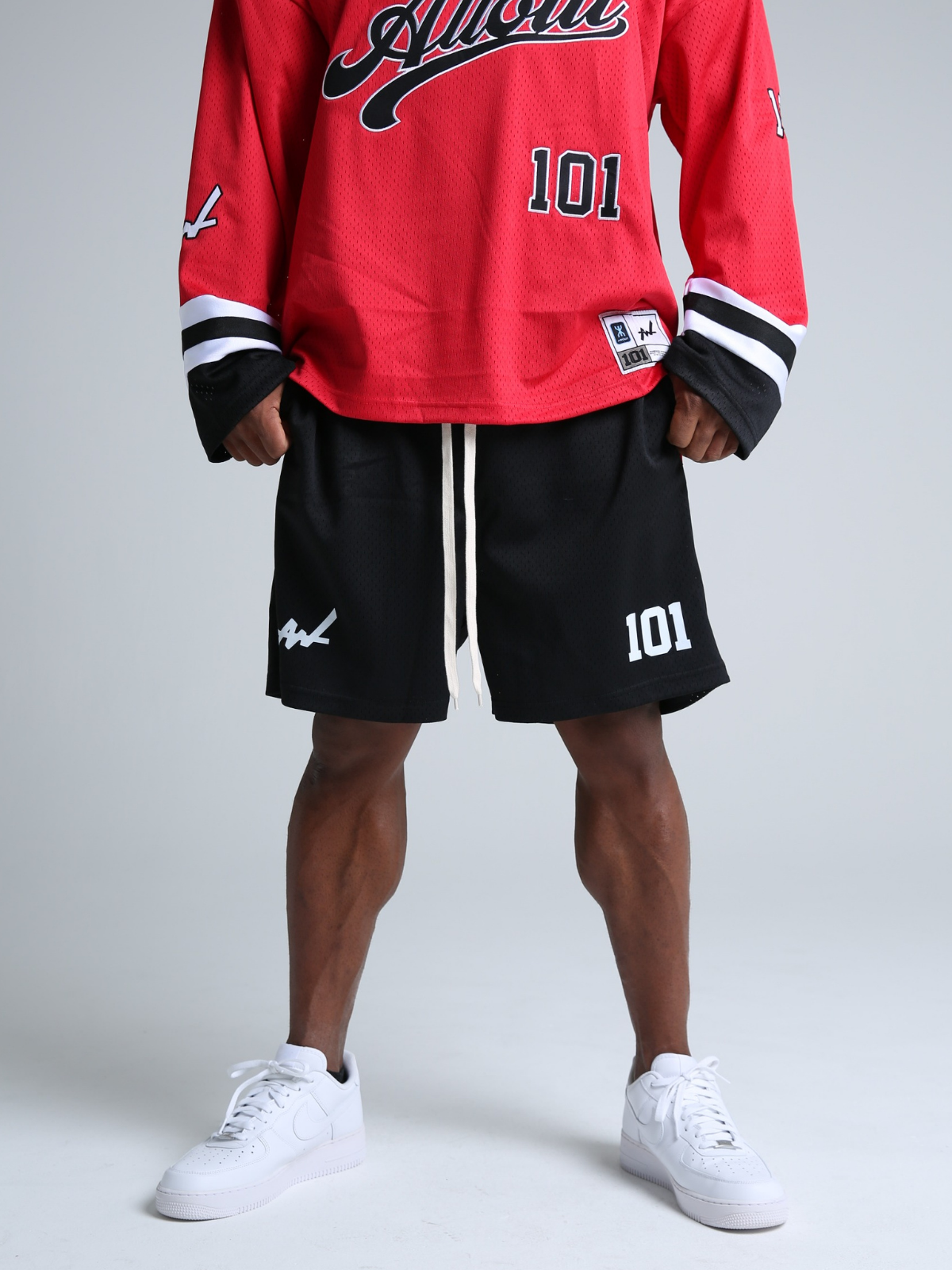 GAME SHORTS 101 ICON BLACK