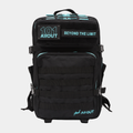 AllOUT BACKPACK 45L BLACK and AQUA