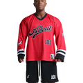 HOCKEY SHIRT STRIVE LONG SLEEVE RED
