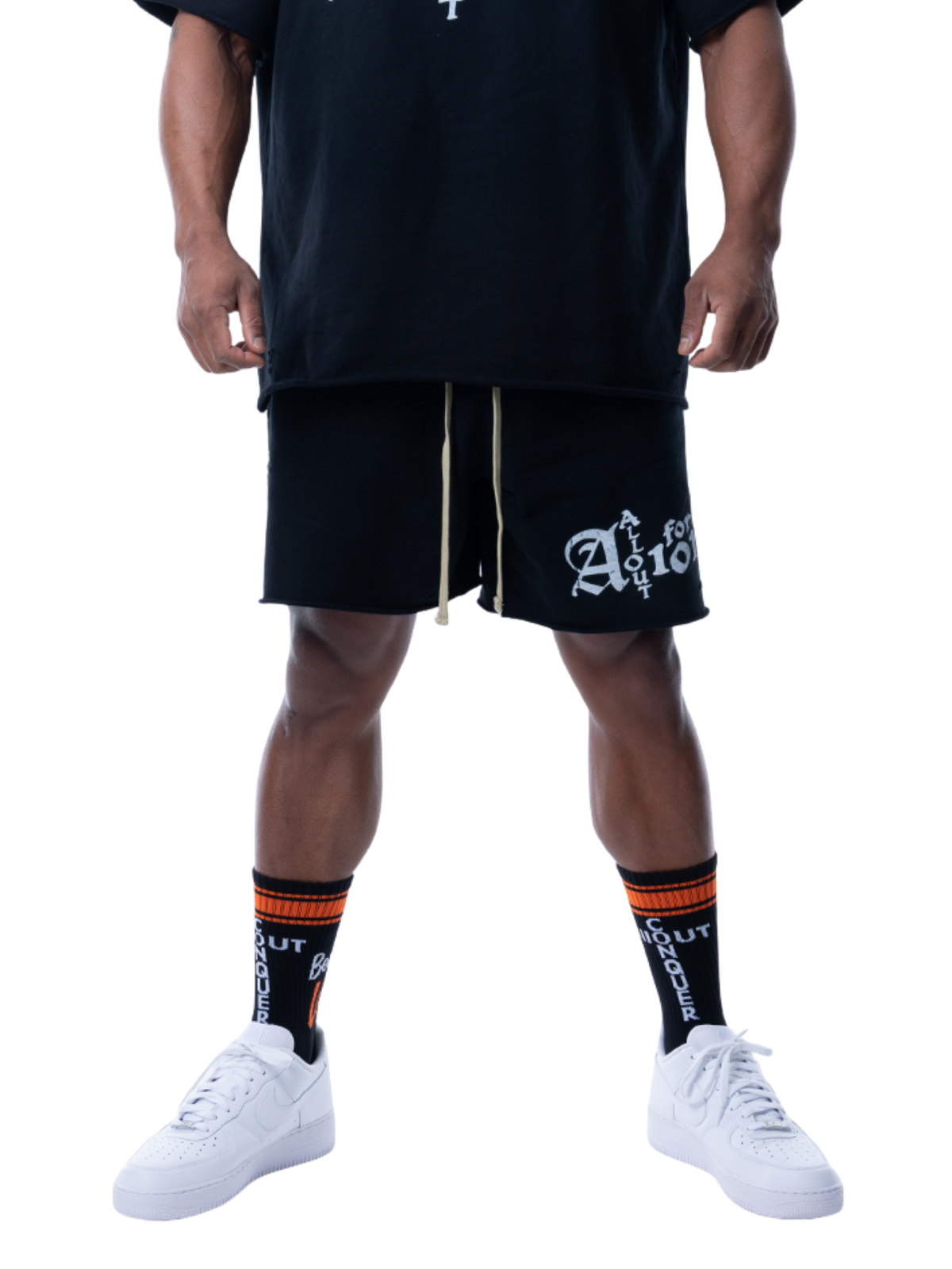 SWEAT SHORTS | ALL OUT FOR 101