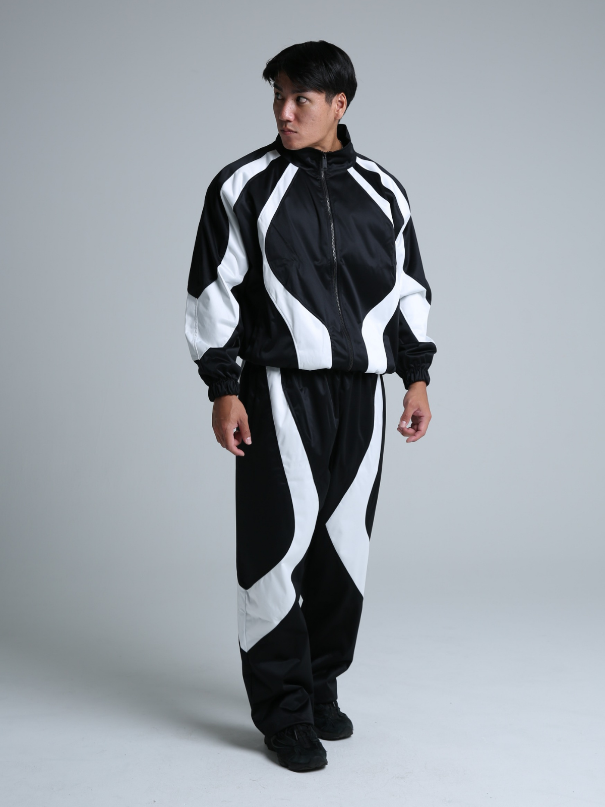 SAUNA SUIT ORCA BLACK 【SET-UP】