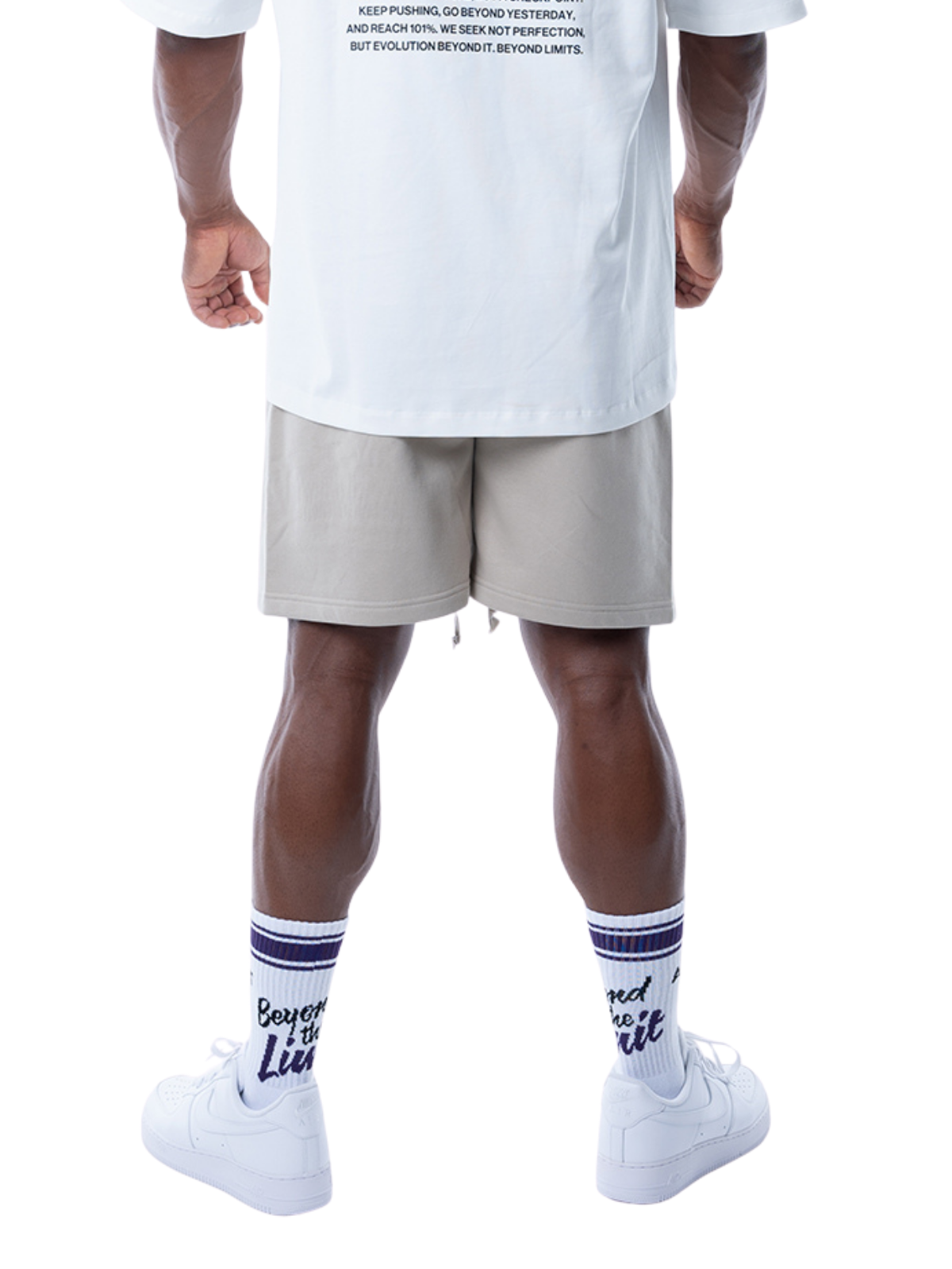SWEAT SHORTS (BEIGE)