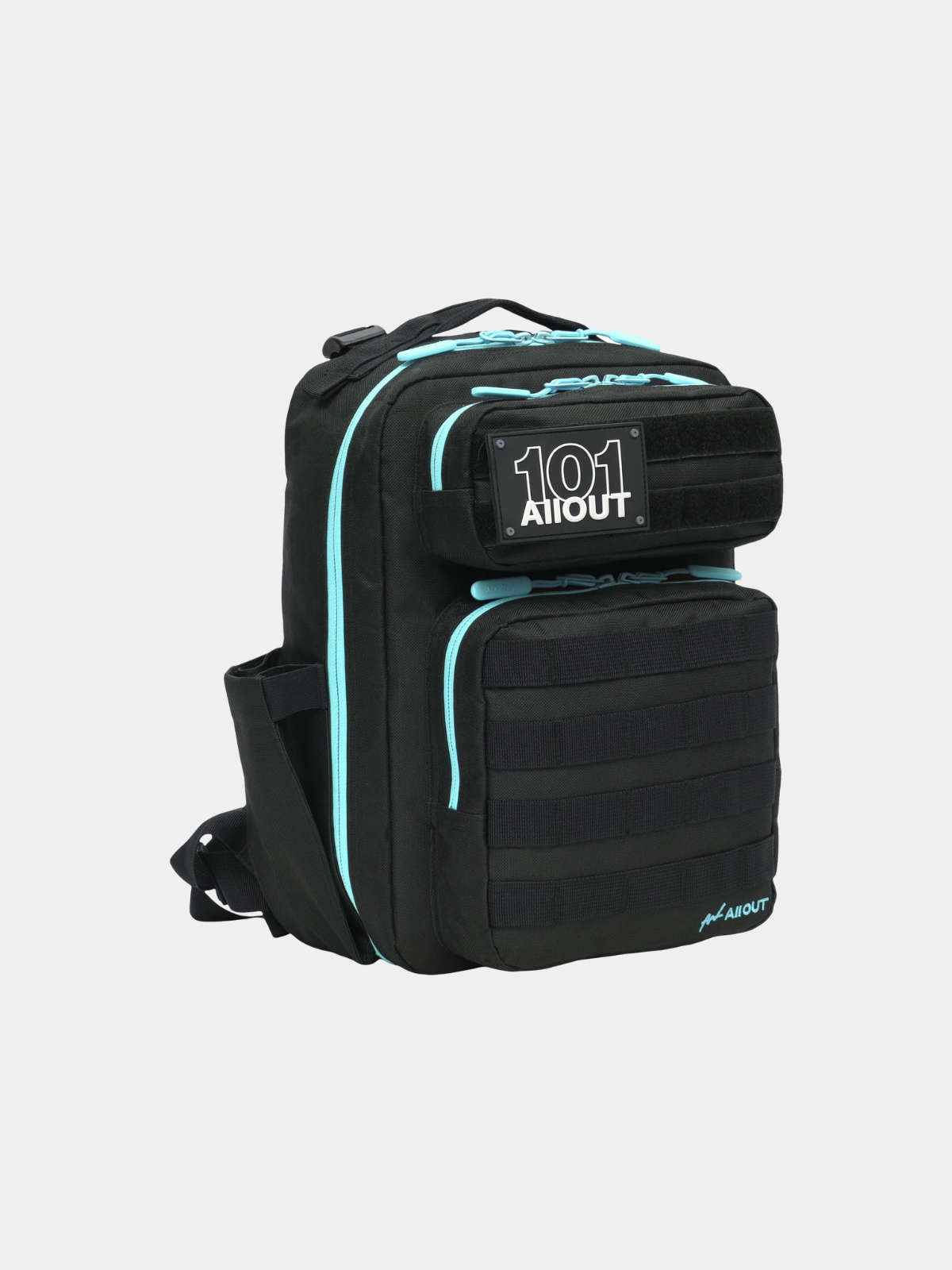 AllOUT BACKPACK 15L BLACK and AQUA