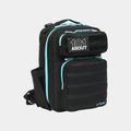 AllOUT BACKPACK 15L BLACK and AQUA