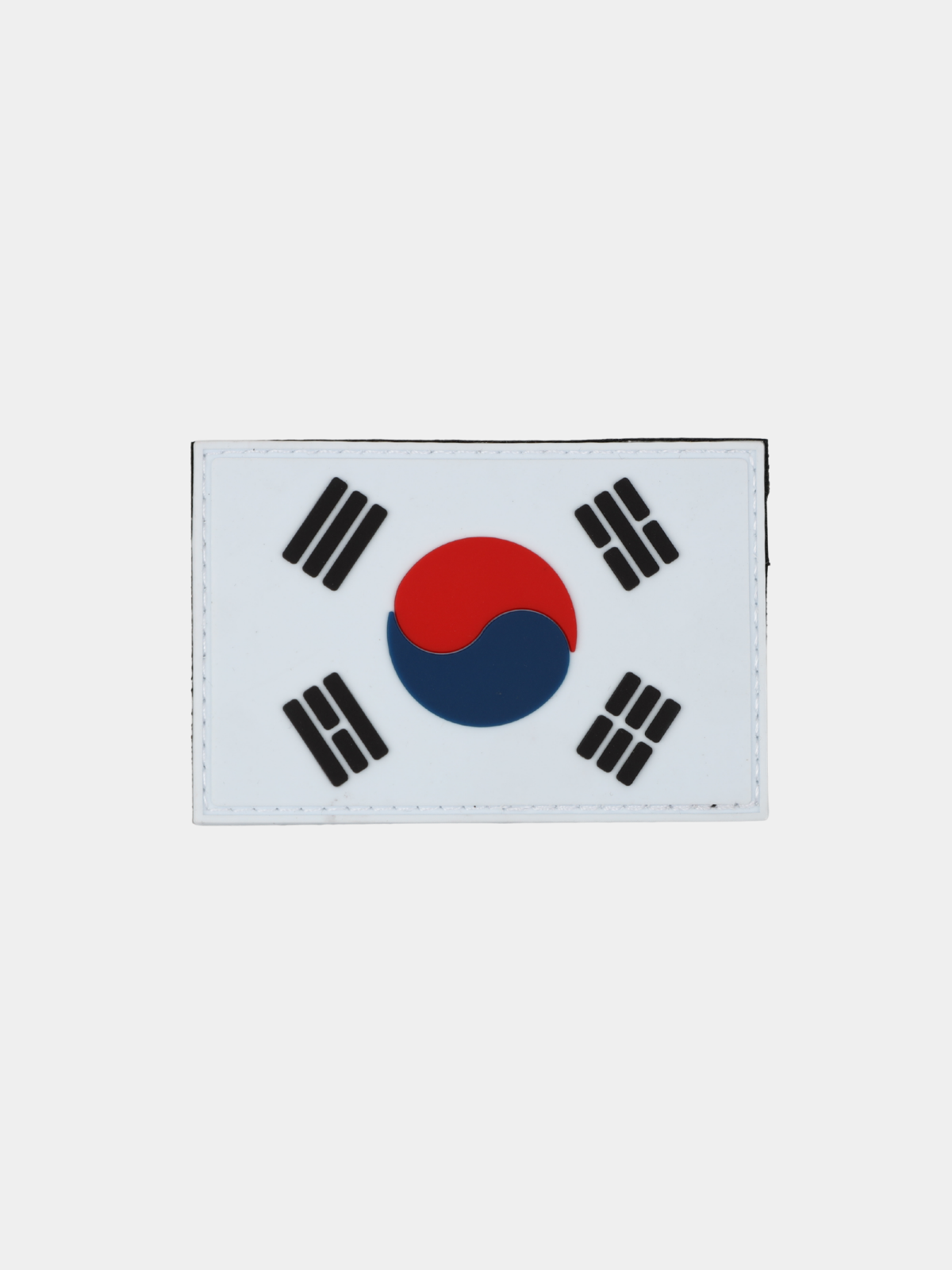 RUBBER TAG Flag of Korea