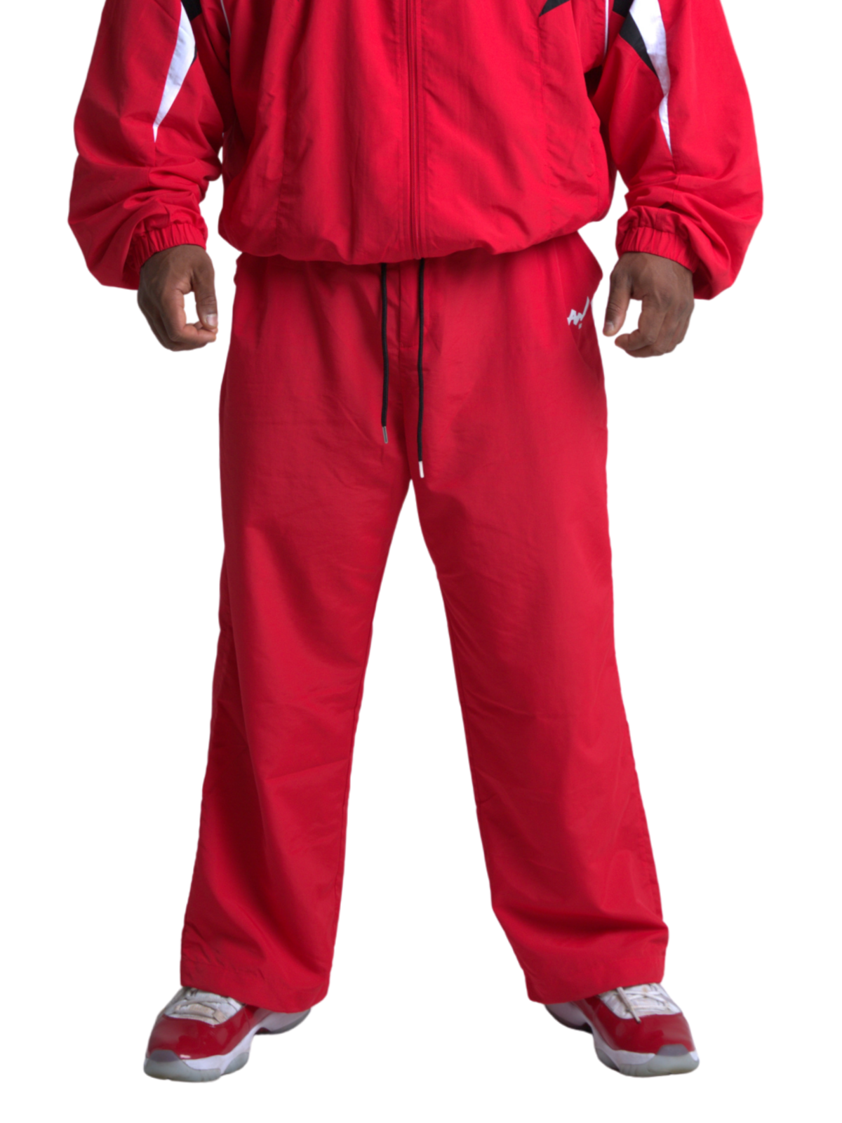 TRACK PANTS WEDGE RED