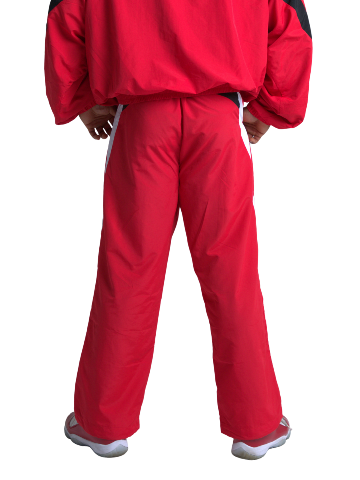 TRACK PANTS WEDGE RED