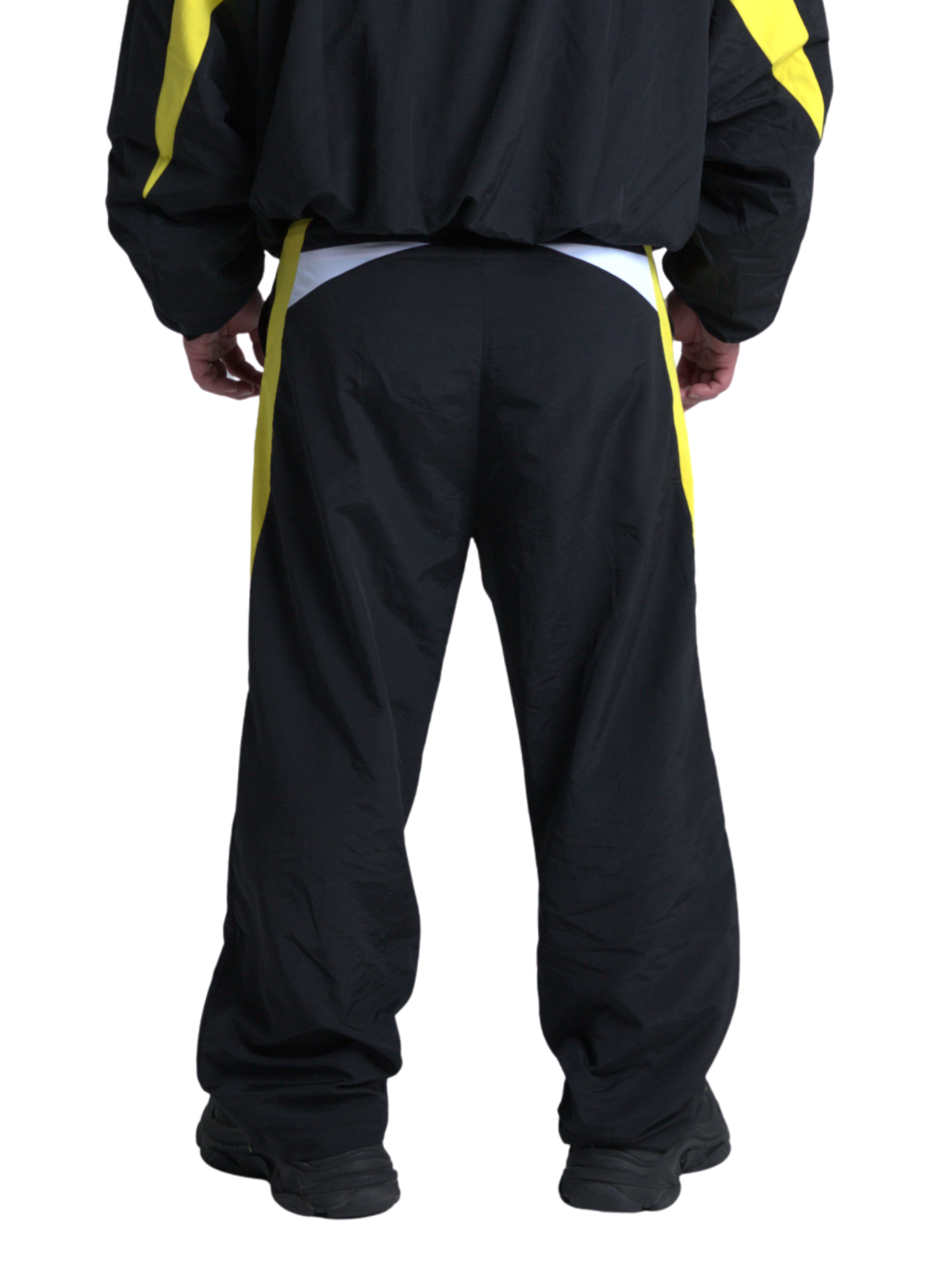 TRACK PANTS WEDGE BLACK