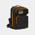 AllOUT BACKPACK 15L BLACK and ORANGE