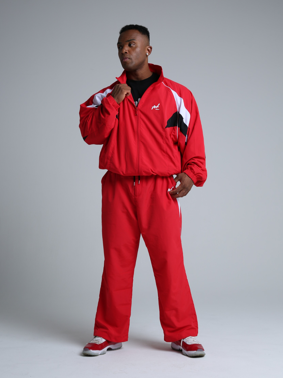 TRACK JACKET WEDGE RED