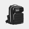 AllOUT BACKPACK 15L BLACK and WHITE