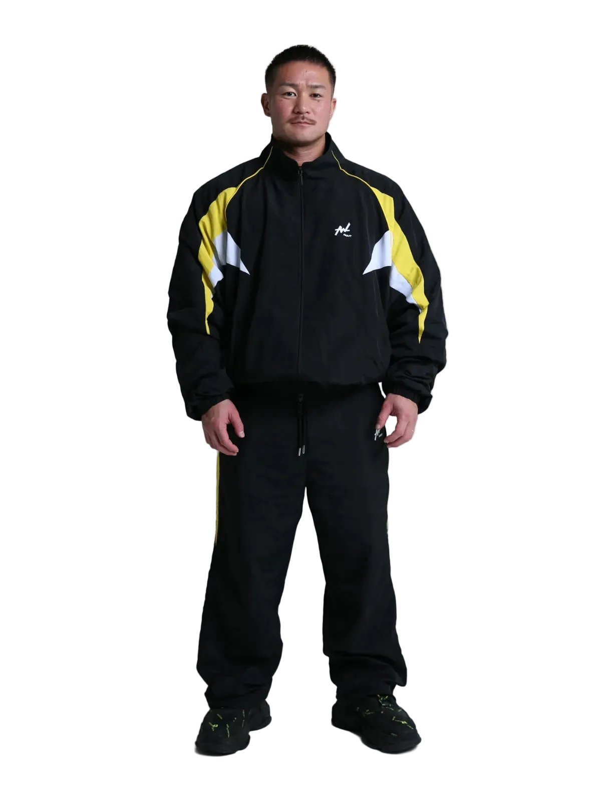 TRACK JACKET WEDGE BLACK