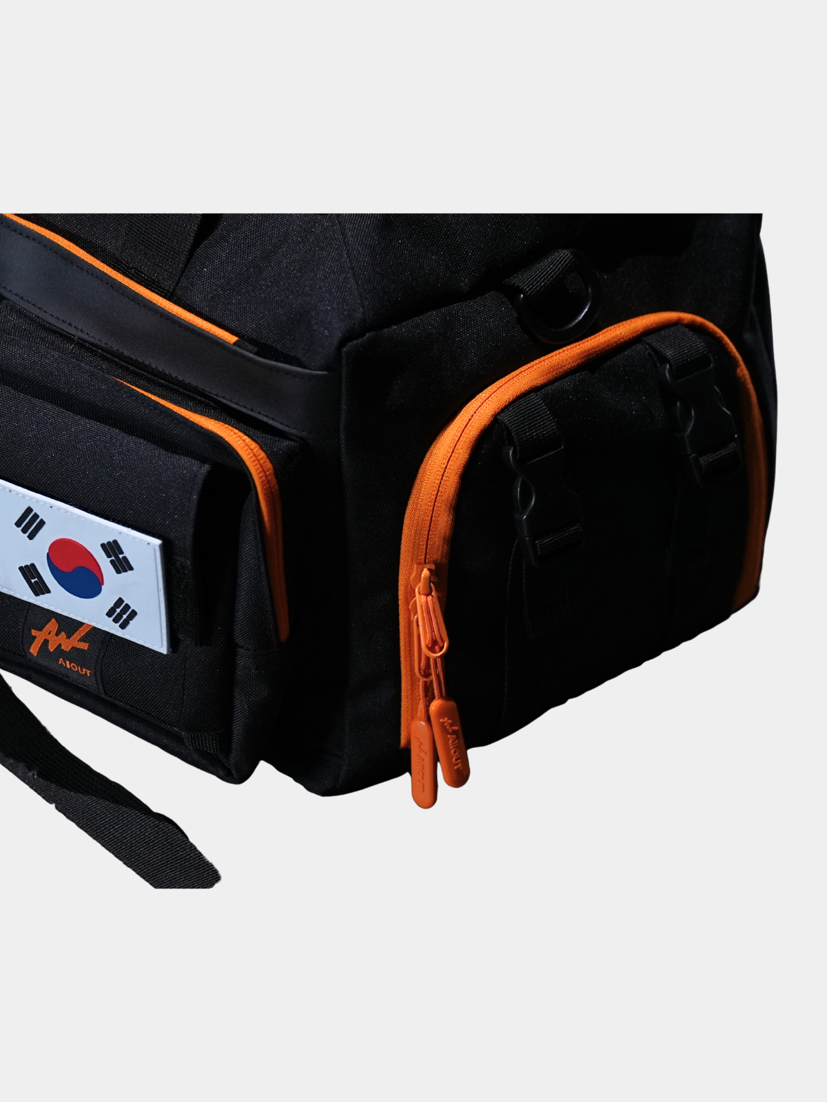 AllOUT DUFFELBAG BLACK and ORANGE