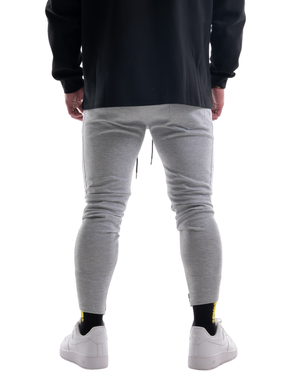 2 LINE STRETCH PANTS(GRAY)