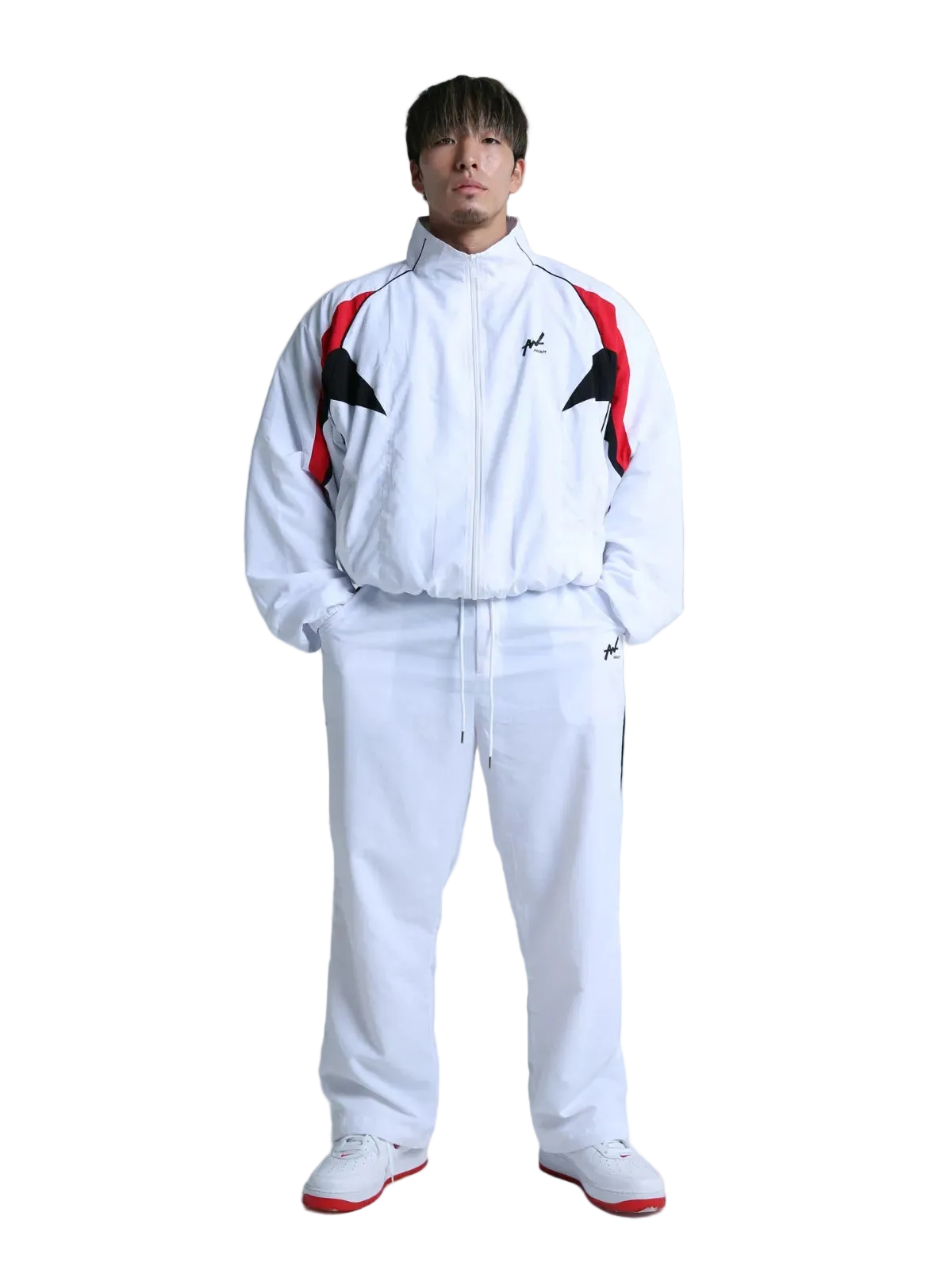 TRACK JACKET WEDGE WHITE