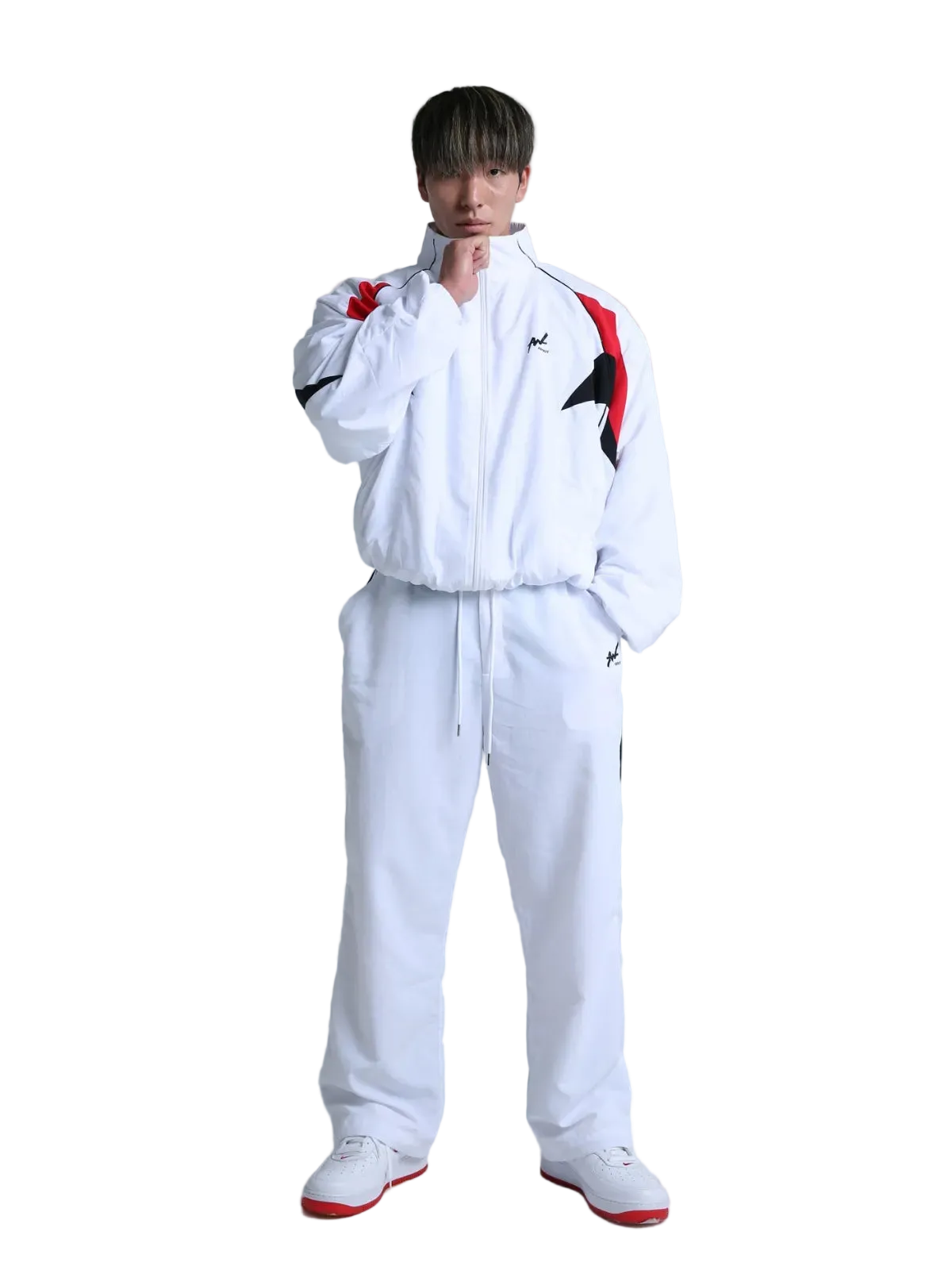 TRACK JACKET WEDGE WHITE