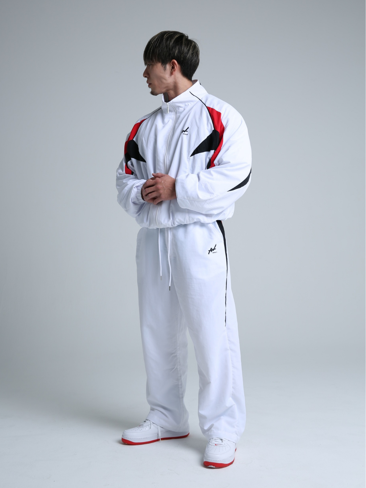 TRACK JACKET WEDGE WHITE