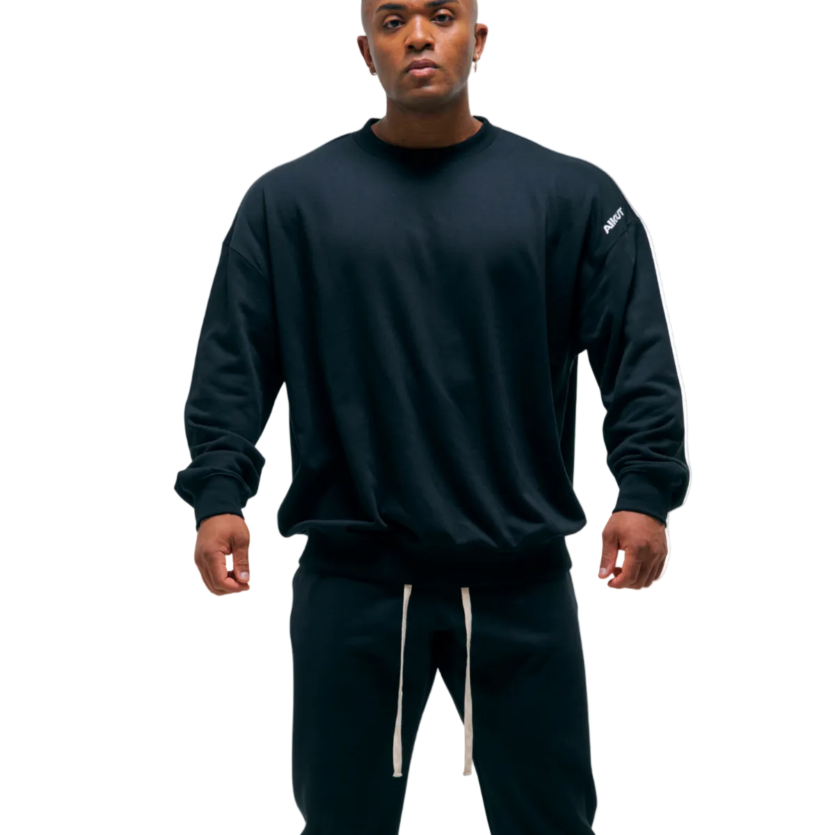 SWEAT SHIRT BIG LOGO（BLACK）