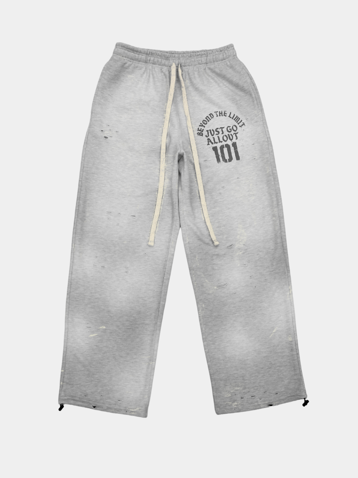SWEAT PANTS '101' ARCHIVE DAMAGE