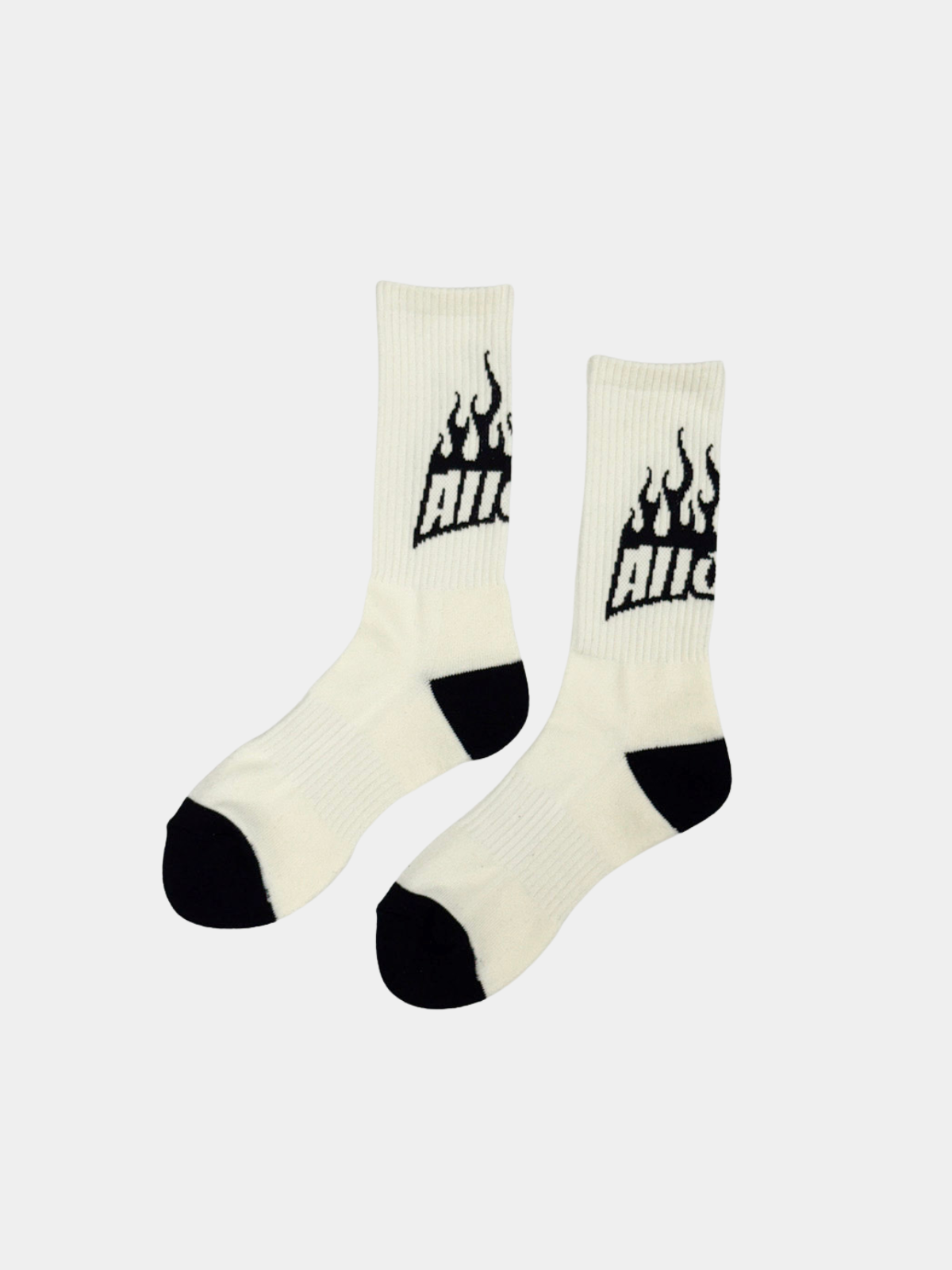 SOCKS DISTRESSED FLAME
