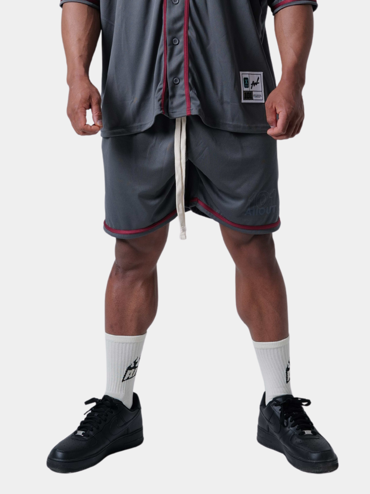 BASEBALL SHORT PANTS LEGACY 101 GRAY