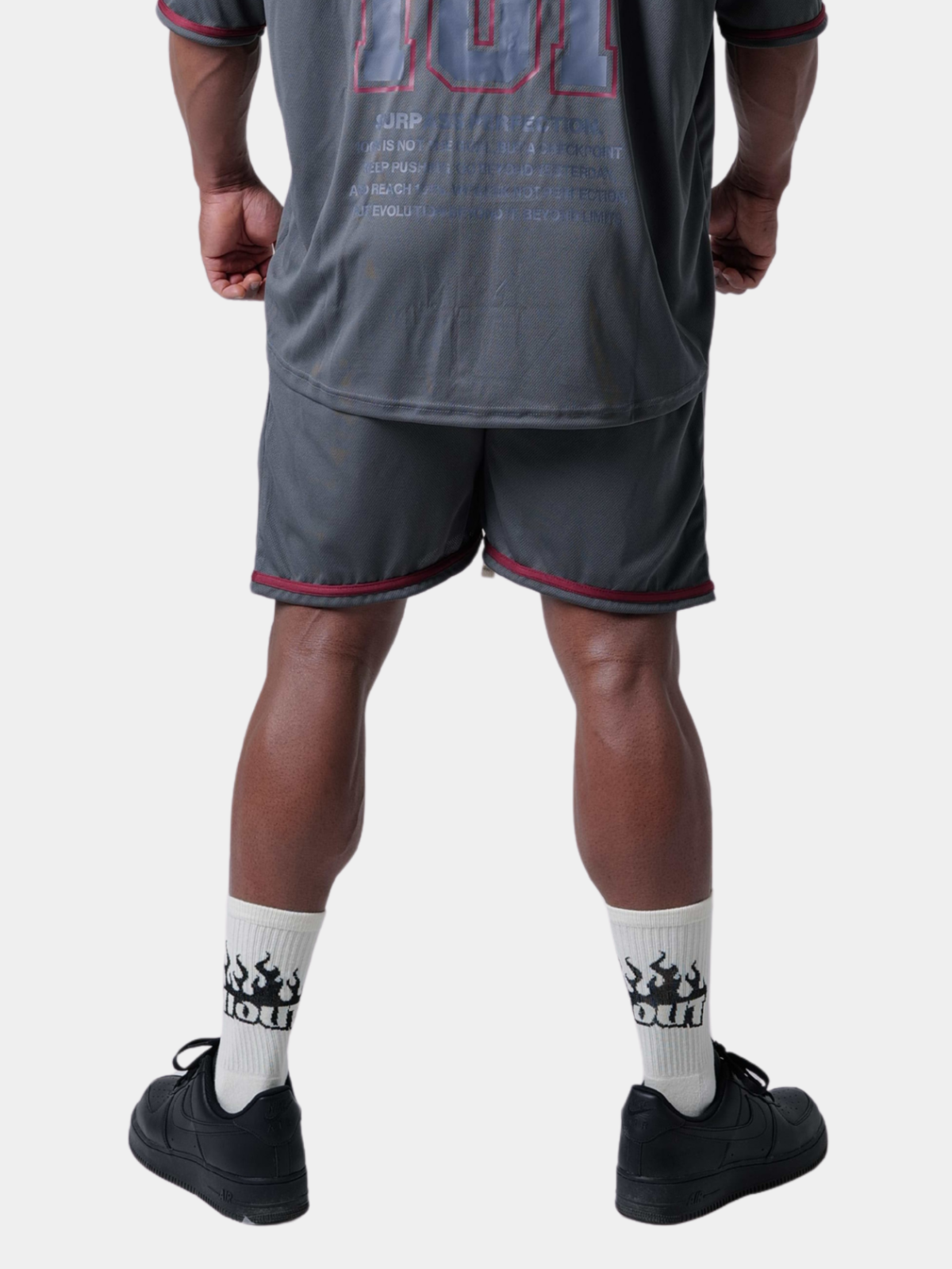 BASEBALL SHORT PANTS LEGACY 101 GRAY