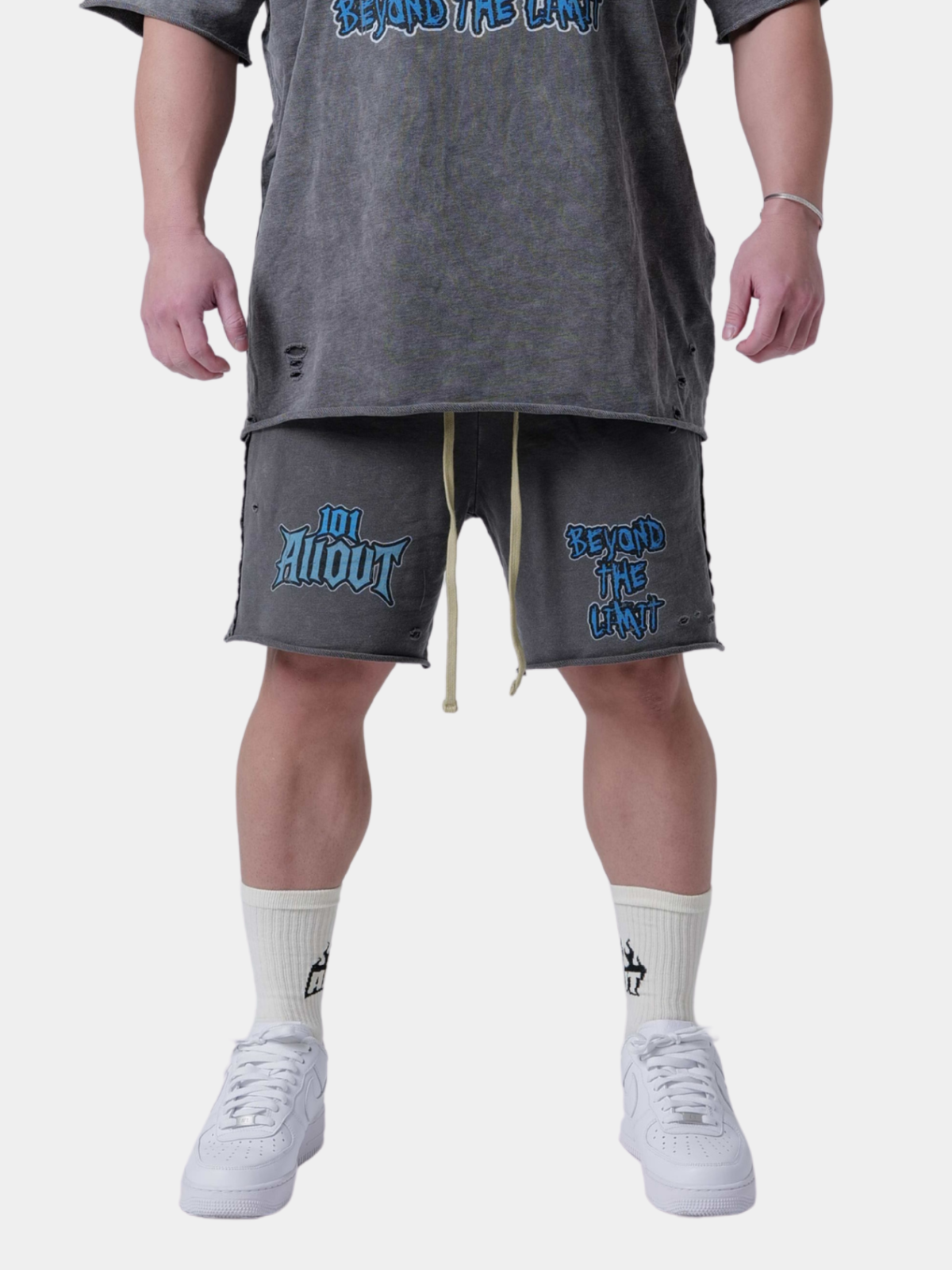 all out スウェットショーツ SWEAT SHORTS BEYOND THE LIMIT