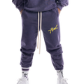 SWEAT PANTS VINTAGE LOGO（PURPLE）