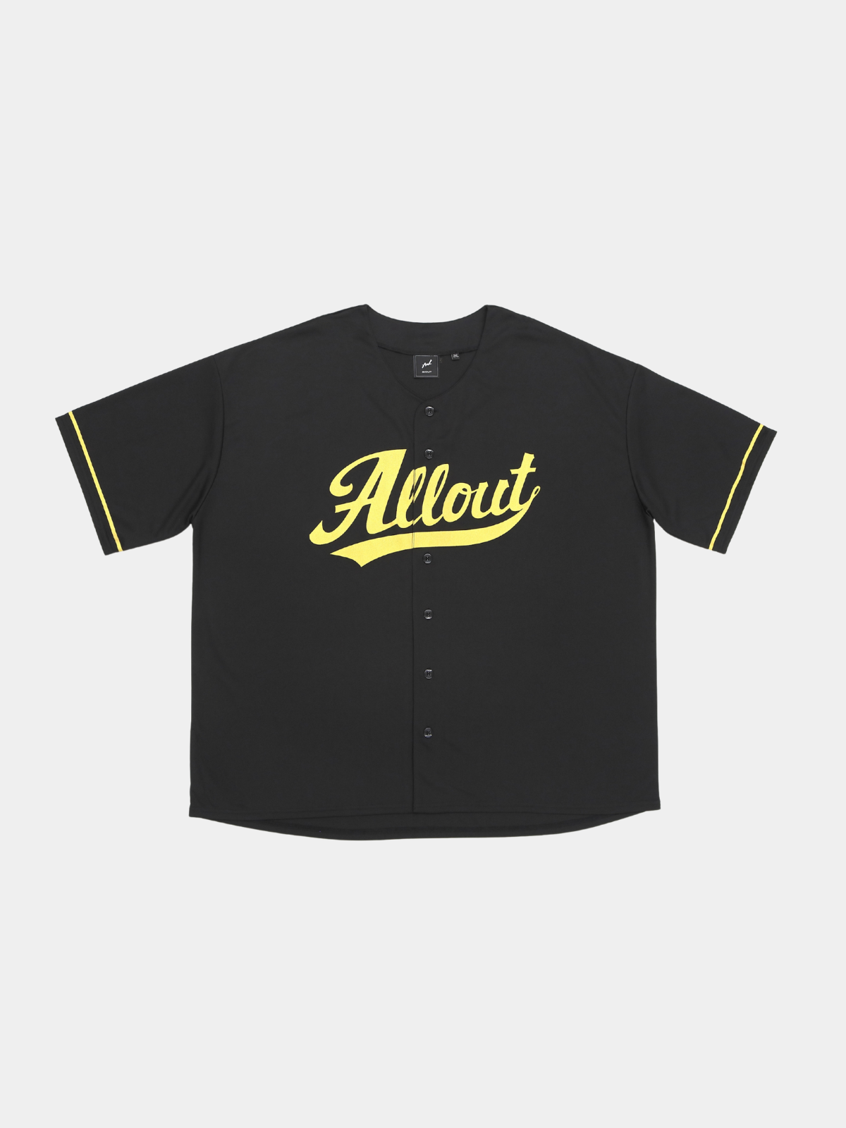BASEBALL SHIRT BLACK×GOLD